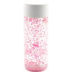 Bouteille sensorielle : Flamants Roses - L'atelier Gigogne