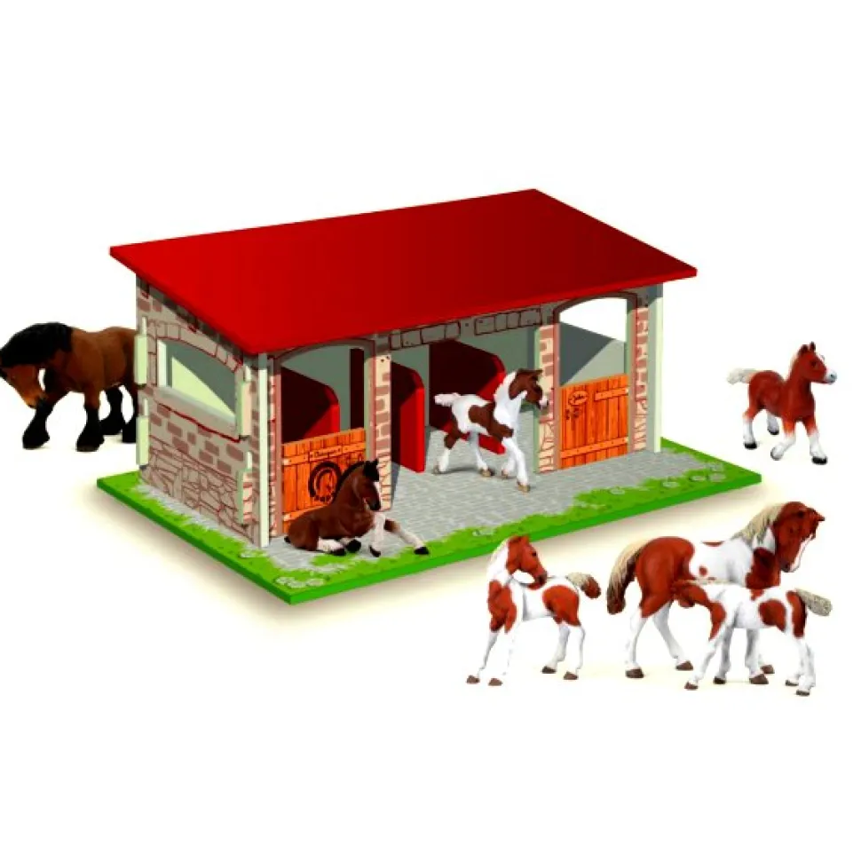 Box à chevaux - Papo