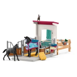 Box pour cheval avec Jument et Poulain Horse Club - Schleich