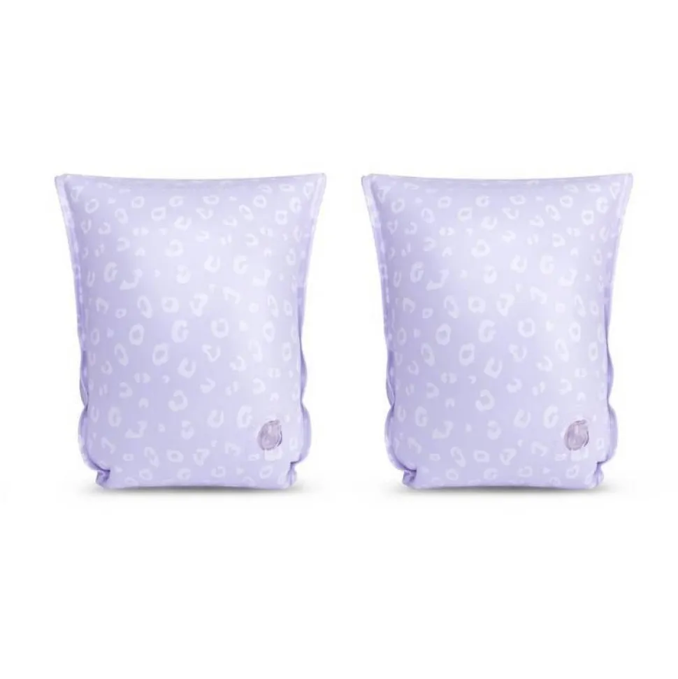 Brassards de NAGE - Léopard lila - Swim Essentials