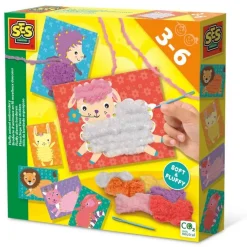 Broderie d'animaux en fil moelleux - SES Creative