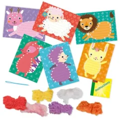 Broderie d'animaux en fil moelleux - SES Creative