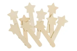 Bâtonnets de bricolage étoile set de 10 - Eduplay