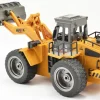 Bulldozer 1/18 RTR 2.4Ghz avec godet métal - Hui Na Toys