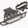 Bumper, front/ bumper mount, front (black) - Traxxas