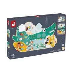 busy board crocodile en bois tropik - Janod