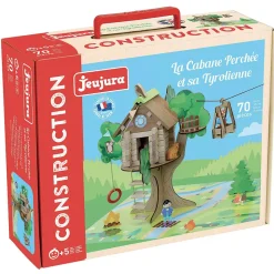 Cabane perchée et sa tyrolienne : 70 pièces - JeuJura