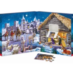 Calendrier de l'avent : 24 Puzzles - Nativité - Eurographics