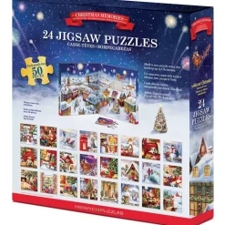 Calendrier de l'avent : 24 Puzzles- Souvenirs de Noël - Eurographics