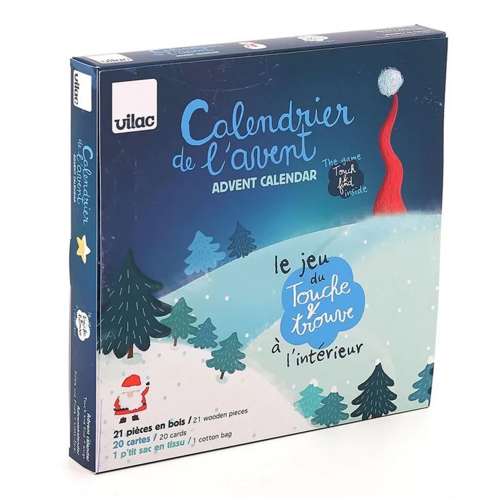 Calendrier de l'avent, Touche et Trouve - Vilac