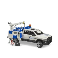 Camion de service : RAM 2500 avec grue et gyrophare - Bruder
