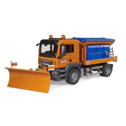 Camion MAN TGS pour service d’hiver avec lame de chasse-neige - Bruder