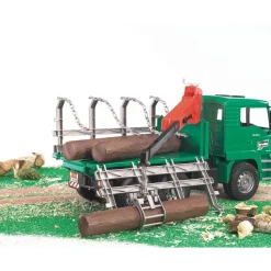 Camion porte troncs Man - Bruder