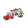 Camion transporteur 4 voitures Story Racing - Janod