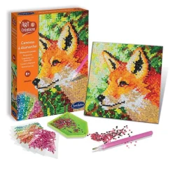 Canevas à diamanter Art & Créations : Renard - Sentosphère