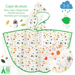 Cape de pluie : sous-bois - Djeco