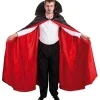 Cape Vampire Super Luxe, Rouge et Noire - RueDeLaFete