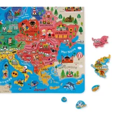 Carte d'Europe Magnétique - Janod