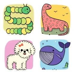 Cartes à dessiner : Step by Step Lama & Co - Djeco