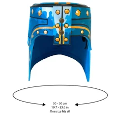 Casque de chevalier · Bleu - Liontouch