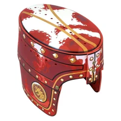 Casque de chevalier · Rouge - Liontouch
