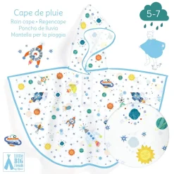 CASQUETTES ET CAPES DE PLUIE - LITTLE BIG ROOM : Fusée - Djeco