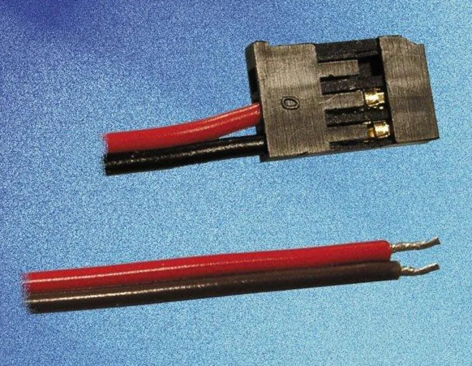 Câble électr. Accu avec connecteur - Futaba - Extron - Extron