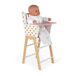 Chaise haute pour poupée : Candy chic - Janod