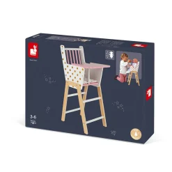 Chaise haute pour poupée : Candy chic - Janod