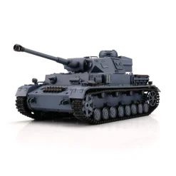 Char 1/16e RC PzKpfw IV Vers. F2 grey (BillesBB+IR) - Torro