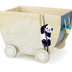Chariot à jouets en bois : Sous la canopée - Vilac