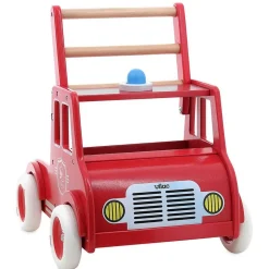 Chariot de marche : camion de pompiers - Vilac