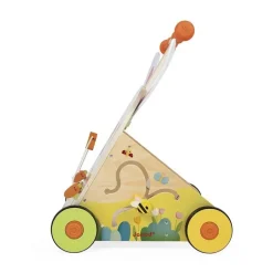 CHARIOT MULTI-ACTIVITES LAPIN EN BOIS - Janod