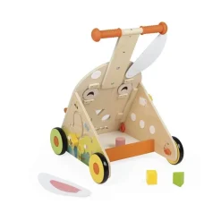 CHARIOT MULTI-ACTIVITES LAPIN EN BOIS - Janod