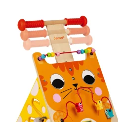 Chariot multi-activités en bois : Chat - Janod