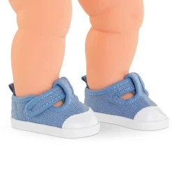 Chaussures pour grand poupon Corolle 36 cm : Baskets Bleues - Corolle