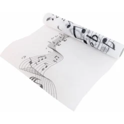 Chemin de Table Musique 30cmx5m - RueDeLaFete