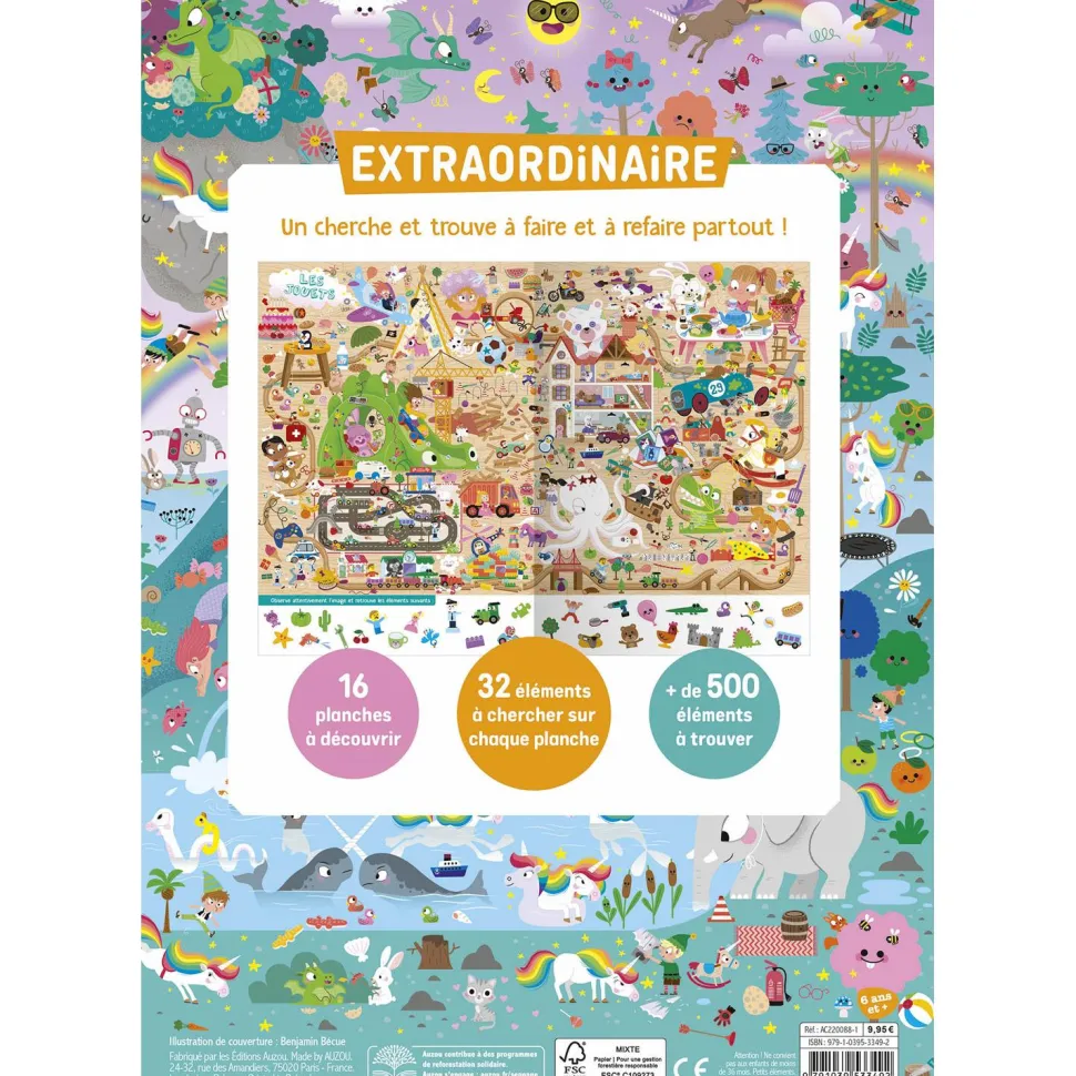 CHERCHE ET TROUVE - EXTRAORDINAIRE - Editions Auzou
