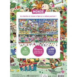 CHERCHE ET TROUVE - MONDE - Editions Auzou