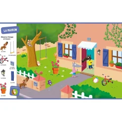 CHERCHE ET TROUVE DES TOUT-PETITS - P'TIT LOUP - À LA MAISON - Editions Auzou