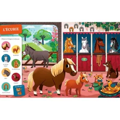 CHERCHE ET TROUVE DES TOUT-PETITS - A LA FERME - Editions Auzou