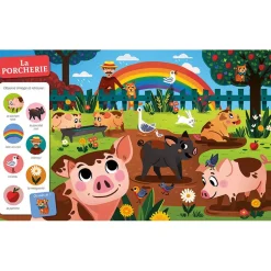 CHERCHE ET TROUVE DES TOUT-PETITS - A LA FERME - Editions Auzou