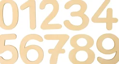 Chiffre en bois 4 - Eduplay