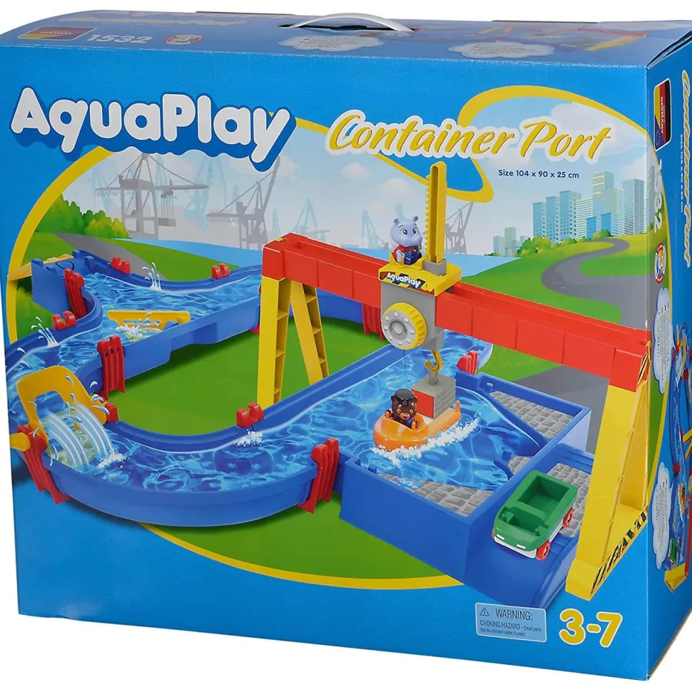 Circuit à eau : Aquaplay Port à container - Aquaplay