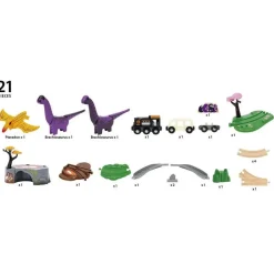 Circuit aventure Dinosaures - Brio