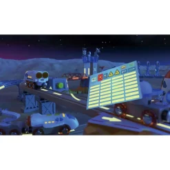 Circuit de train - mission spatiale sur Mars - Hape