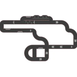 Circuit réversible en carton, Vilacity - Vilac