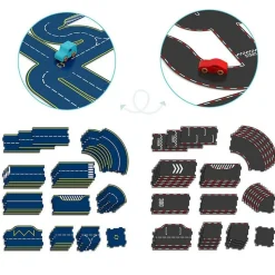 Circuit réversible en carton, Vilacity - Vilac