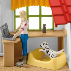 Clinique vétérinaire avec animaux domestiques - Schleich