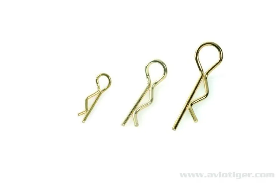 Clips Carro 1/8 Or Large 45 (10) - GF-0410-020 - Gforce